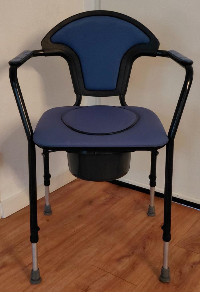 Toiletstoel merk: Herdegen 7 standen z.g.a.n., Diversen, Verpleegmiddelen, Gebruikt, Ophalen