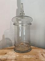 Oude glazen snoeppot, Antiek en Kunst, Ophalen of Verzenden