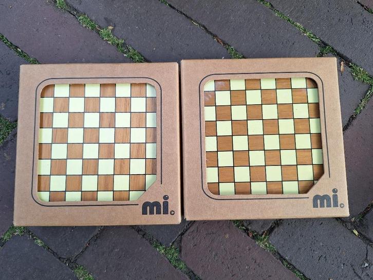 Klein dam spel 2x, Hobby en Vrije tijd, Gezelschapsspellen | Bordspellen, Nieuw, Een of twee spelers, Reisspel, Ophalen of Verzenden