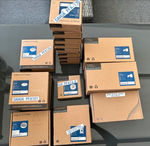 Mooie partij dahua netwerk switch onderbakjes camera’ nieuw, Audio, Tv en Foto, Videobewaking, Nieuw, Ophalen of Verzenden