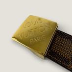 Louis Vuitton Damier Ebene riem vintage, 80 tot 90 cm, Bruin, Louis Vuitton, Ophalen of Verzenden