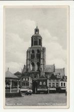 BERGEN OP ZOOM GROOTE MARKT MET STADSTOREN MUZIEK KOEPEL BUS, Ophalen of Verzenden, 1940 tot 1960, Ongelopen, Noord-Brabant