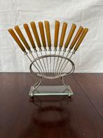 Verzilverde Art Deco fruitmessen set van WMF, Ophalen of Verzenden