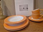 Mepal  servies wave 'coral' 2 pers, Ophalen of Verzenden