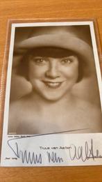 Truus van Aalten Filmster foto met originele handtekening