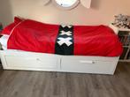 Brimnes bedbank IKEA, Ophalen, Eenpersoons, Wit, Zo goed als nieuw