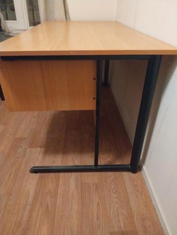 Bureau met 2 lades - Houtfineer - afbeelding 3