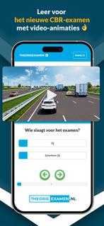 Theorie Examen Oefenen cursus met theorieboek en videovragen, Ophalen of Verzenden, Nieuw, Verkeerscursus, Android
