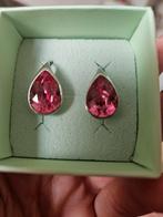 Swarowski Earrings, Completely new, pink stones, Sieraden, Tassen en Uiterlijk, Oorbellen, Ophalen of Verzenden, Nieuw