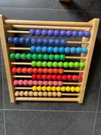 Houten telraam met grote kralen, Kinderen en Baby's, Speelgoed | Houten speelgoed, Ophalen, Zo goed als nieuw, Overige typen