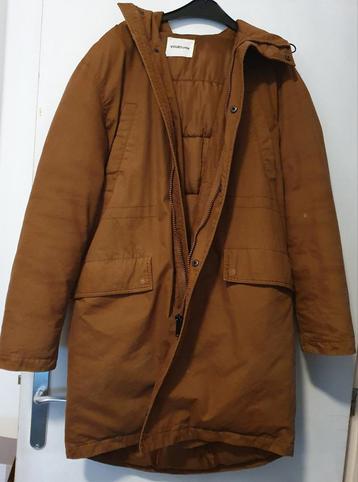 Bruine Gewatteerde Heren Jas - Maat M/L - Ophalen in DH. beschikbaar voor biedingen