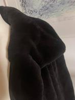 Marco Gianotti nerts/bont/Bontjas, Kleding | Dames, Ophalen of Verzenden, Zo goed als nieuw, Maat 42/44 (L), Zwart