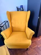 Ikea gele stoel - mist 1 pootje, Huis en Inrichting, Ophalen, Minder dan 50 cm, Gebruikt, Minder dan 75 cm