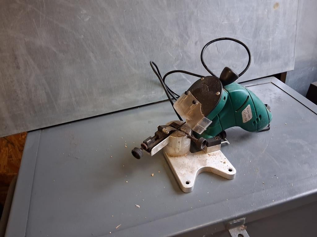 Topcraft kettingzaag slijpmachine, Doe-het-zelf en Verbouw, Ophalen of Verzenden, Minder dan 600 watt, Kettingzaag, Minder dan 30 mm