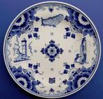 Porceleyne Fles 1990 Fusie NVA & V Waterleiding 23cm (3), Antiek en Kunst, Antiek | Wandborden en Tegels, Ophalen of Verzenden