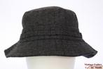 buckethat Vissershoed Hawkins grijs vissengraat 57 en 59 new, Kleding | Dames, Hoeden en Petten, Nieuw, Ophalen of Verzenden, Hoed