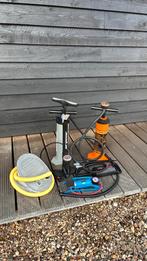 Zes maal pompen voor boot/ zwembad/ fiets, Ophalen of Verzenden, Zo goed als nieuw