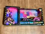 Monster High Eeekend getaway Clawdeen Wolf and car, Ophalen of Verzenden, Zo goed als nieuw, Overige typen