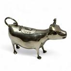 Zilveren melkkan, koe, 1916, Ophalen of Verzenden, Zilver