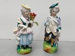 Antiek paar Staffordshire bisque figuren 19e eeuw, Ophalen