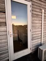Glazen deur incl slot (88x225cm), Ophalen, Gebruikt, 80 tot 100 cm, 215 cm of meer