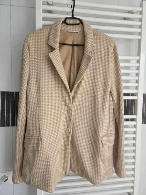 Nieuw, Tramontana jasje xxl, broek xl beigebruin/crème, Kleding | Dames, Jasjes, Kostuums en Pakken, Nieuw, Kostuum of Pak, Maat 46/48 (XL) of groter