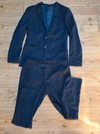 Donkerblauw Angelo Litrico pak, super slim fit- Maat L, Kleding | Heren, Kostuums en Colberts, Maat 52/54 (L), Angelo Litricio