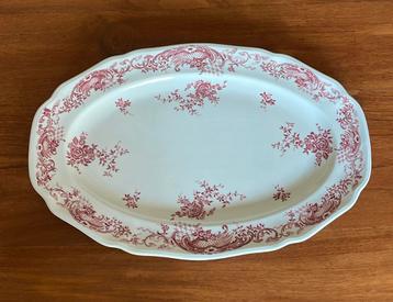 Villeroy & Boch Valeria rood ovale XL serveerschaal beschikbaar voor biedingen
