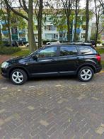 Nissan Qashqai+2 2.0 2WD 2009 Zwart, Auto's, Voorwielaandrijving, 4 cilinders, 7 stoelen, Handgeschakeld