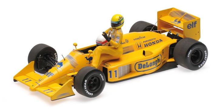 Lotus 99T Saturo Nakajima Ayrton Senna Minichamps 540871811, Hobby en Vrije tijd, Modelauto's | 1:18, Nieuw, Auto, MiniChamps