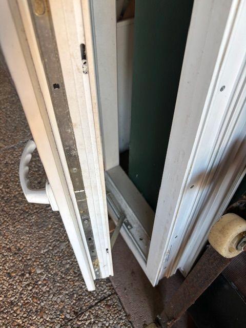 kunststof raam bovenlicht compleet met glas 90 x 50 cm., Doe-het-zelf en Verbouw, Glas en Ramen, Gebruikt, Gevelraam of Ruit, 80 tot 120 cm