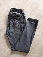 Maat 42 - Grijs/zwarte Spijkerbroek met Elastische Taille, Kleding | Dames, Spijkerbroeken en Jeans, Gedragen, Grijs, W33 - W36 (confectie 42/44)