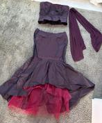 Elegante gala jurk ,bordeaux,, Maat 38/40 (M), Galajurk, Ophalen of Verzenden, Zo goed als nieuw