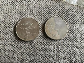 Zilveren 50 Gulden setje 1984/1991 beschikbaar voor biedingen