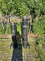 Melkbus/melkbussen/carbid kanon/carbid kanonnen/knalapparaat, Ophalen, Gebruikt