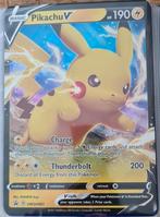 Pikachu V Jumbo kaart, Hobby en Vrije tijd, Verzamelkaartspellen | Pokémon, Ophalen of Verzenden, Nieuw, Losse kaart