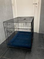 Beeztees-Hondenbench-Zwart, Dieren en Toebehoren, Ophalen, Zo goed als nieuw, 75 tot 110 cm, 65 tot 100 cm