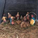 Set oude kerststalbeeldjes, Ophalen of Verzenden