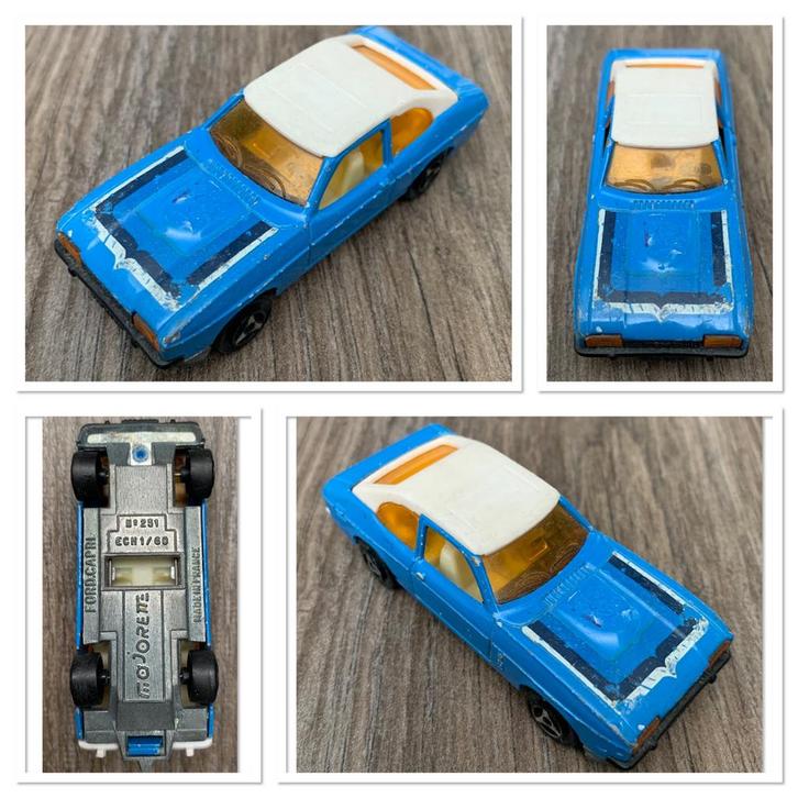 Ford Capri (Majorette), Hobby en Vrije tijd, Modelauto's | 1:50, Ophalen of Verzenden