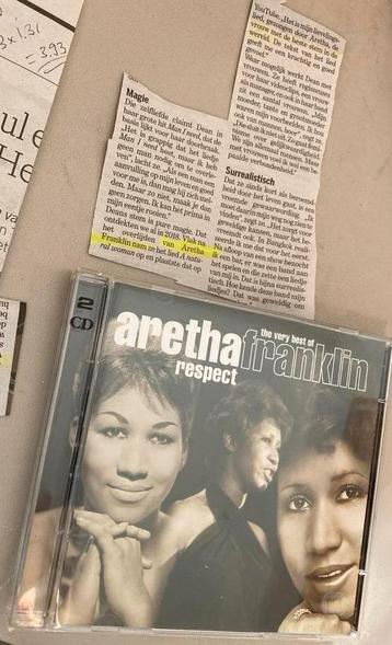 Aretha Franklin - The Very Best Of (2CD), respect beschikbaar voor biedingen