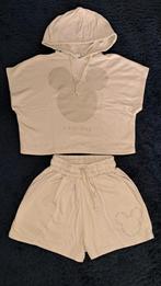 Disney setje 2-delig, mt. S, Kleding | Dames, Disney, Beige, Ophalen of Verzenden, Zo goed als nieuw