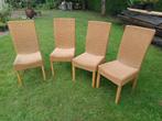 Lloyd loom stoel Classic (naturel)., Huis en Inrichting, Stoelen, Ophalen, Zo goed als nieuw, Overige kleuren, Vier