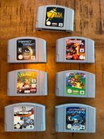 N64 Games Collectie - Zelda, Mario, Perfect Dark & Meer!, Avontuur en Actie, Gebruikt, 1 speler, Eén computer