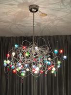 Huis-, Eetkamer Verlichting, Huis en Inrichting, Lampen | Plafondlampen, Ophalen, Gebruikt, Glas