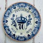 Juliana 70, wandbord., Antiek en Kunst, Verzenden