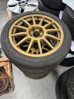 Set Team Dynamics Goud 17” 5x108 et 45?, Auto-onderdelen, Banden en Velgen, Ophalen, 17 inch, Zomerbanden, 225 mm