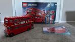 LEGO Creator Expert Londense Bus - 10258, Ophalen of Verzenden, Zo goed als nieuw, Complete set, Lego