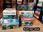 Bordspellenopruiming - 20 euro per stuk, Hobby en Vrije tijd, Gezelschapsspellen | Bordspellen, Ophalen of Verzenden, Zo goed als nieuw
