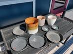 Vases, Tuin en Terras, Bloempotten, Ophalen, Zo goed als nieuw, Rond, Minder dan 25 cm