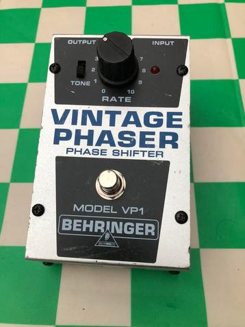 Behringer VP1 Vintage Phaser – Klassieke Phaser Sounds beschikbaar voor biedingen